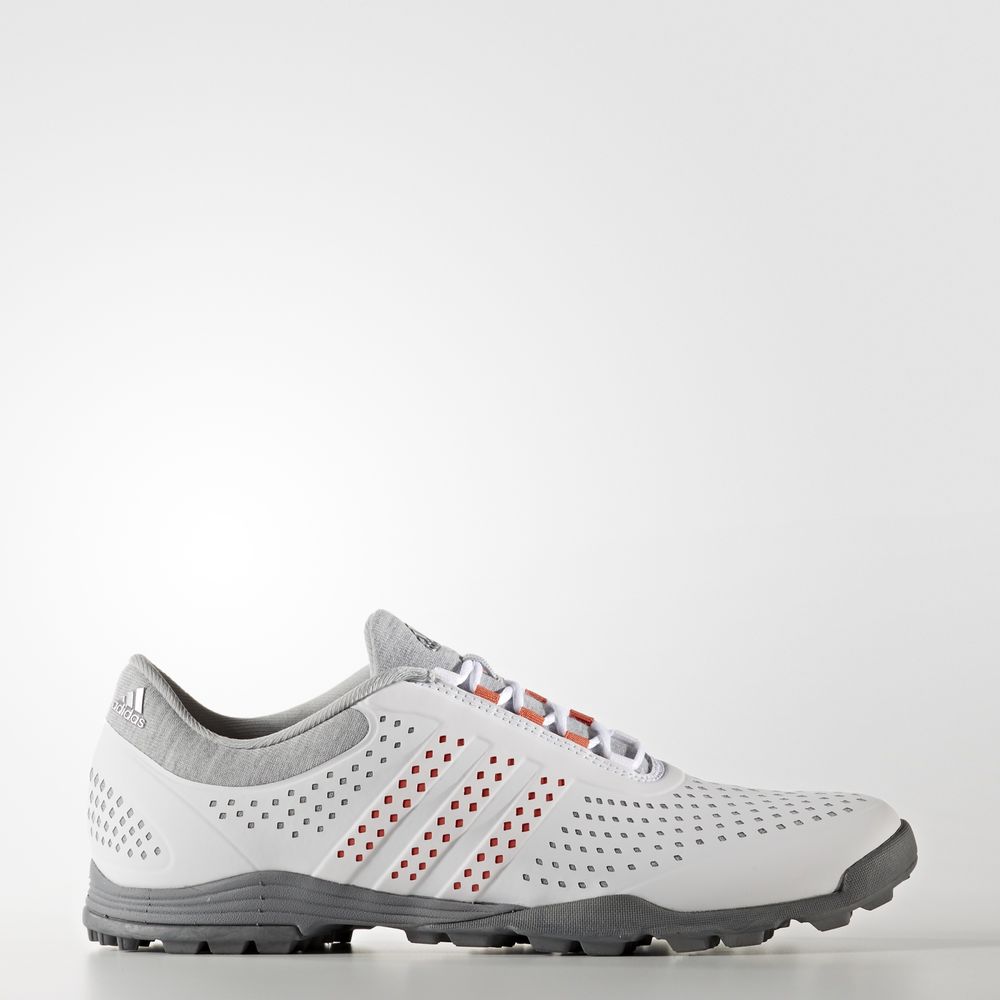 Adidas Adipure Sport - παπουτσια γκολφ γυναικεια - Ανοιχτο Γκρι/Βαθυ Ασημι Μεταλλικός,Μέγεθος: EU 36